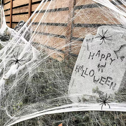 Gothic Crypt Artificial Stretchy Cobweb