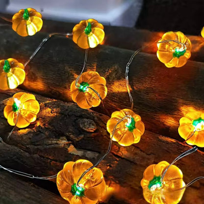 Ember Pumpkin Portable LED String Lights
