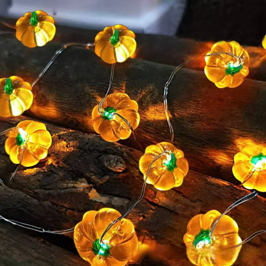 Ember Pumpkin Portable LED String Lights