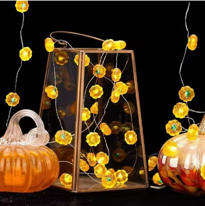 Ember Pumpkin Portable LED String Lights