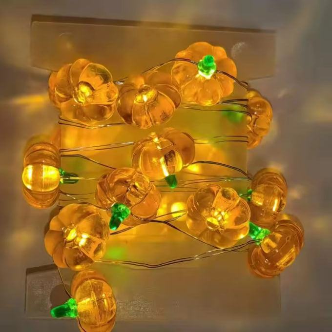 Ember Pumpkin Portable LED String Lights