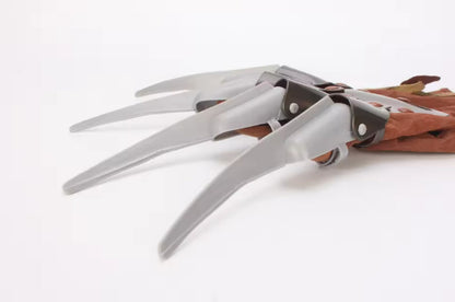 Freddy Krueger Nightmare Cosplay Glove — Metallic Razor Blade Horror Handwear Prop | Nocturne Decor