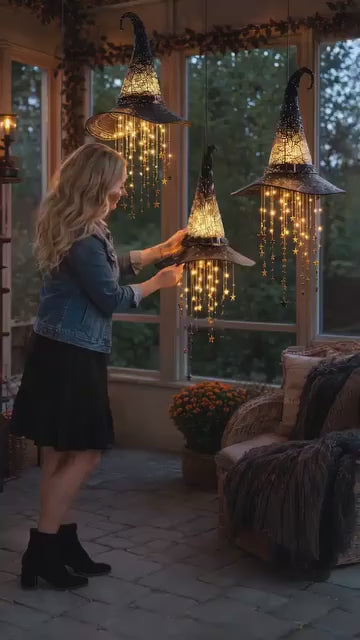 Witching Hour Glowing Hat Garland